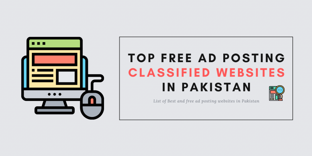 List of Free Ad Posting Sites in Pakistan